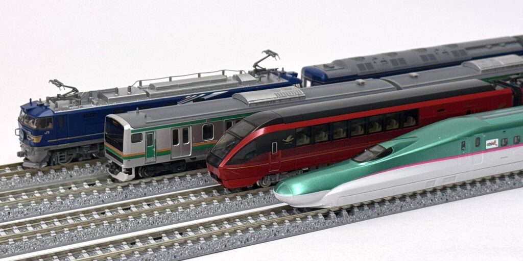 TOMIX's wide variety of train models