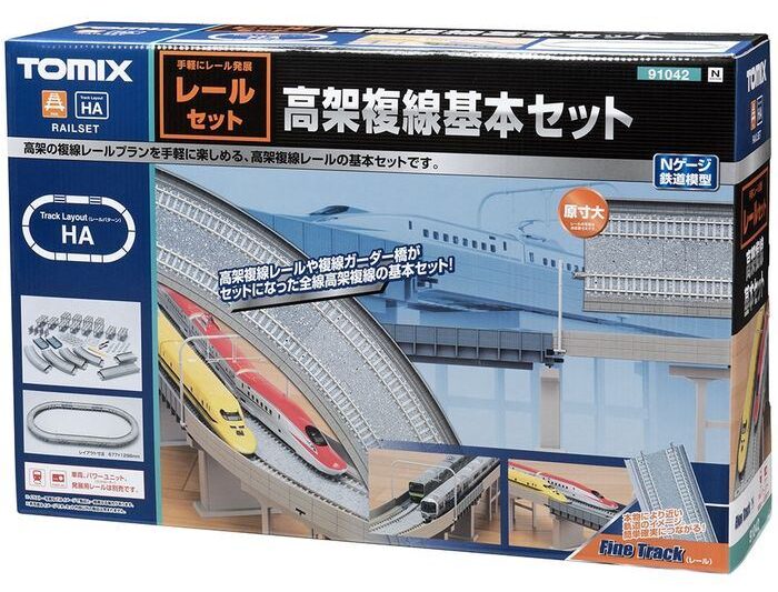 TOMIX 高架軌道基本套裝HA(型號 91042)