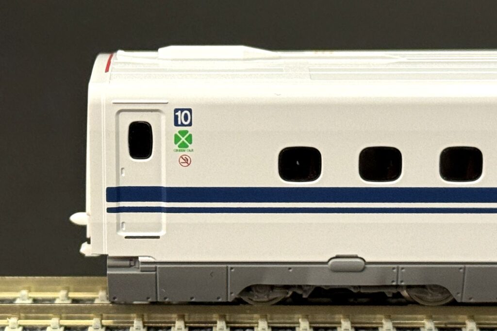 KATO N700S グリーン車側面のロゴ